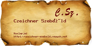 Czeichner Szebáld névjegykártya
